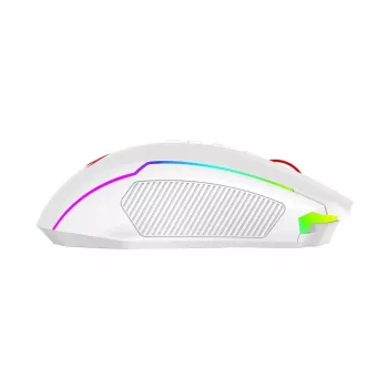Redragon M914W-RGB NIX Ασύρματο gaming ποντίκι, 5000 DPI, Λευκό