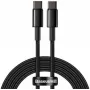 Baseus Tungsten Gold Καλώδιο USB-C σε USB-C 100W PD 2m Μαύρο