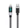 ORICO LDC2L Καλώδιο USB-C σε Lightning PD 29W με ένδειξη LED 2m Μαύρο
