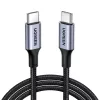 UGREEN Καλώδιο USB-C σε USB-C 100W 5A Μαύρο 1,5m