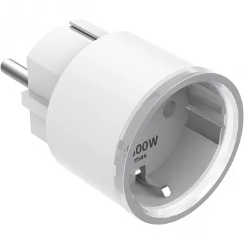 Jackery x Shelly Smart Plug Pro Πρίζα Wi-Fi με παρακολούθηση ενέργειας, 16A, 3680W, Alexa & Google Assistant, Λευκό