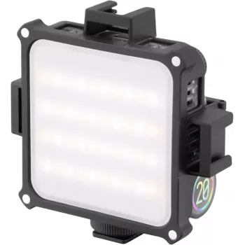 Zhiyun M20 RGB LED φωτιστικό συμπλήρωσης με ισχύ 20W, 2700K-6500K CCT, λειτουργίες χρώματος HSI, οθόνη OLED, μαγνητική πλάτη, φόρτιση USB-C PD