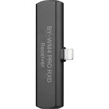 BOYA BY-WM4 PRO RXD Δέκτης ασύρματου μικροφώνου 2,4GHz για συσκευές iOS Lightning