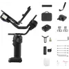 ZHIYUN CRANE 4 COMBO σταθεροποιητής gimbal κάμερας 3 αξόνων με ωφέλιμο φορτίο 6kg, μπαταρία 12h, οθόνη αφής & φωτισμό, μαύρο