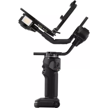 ZHIYUN CRANE 4 COMBO σταθεροποιητής gimbal κάμερας 3 αξόνων με ωφέλιμο φορτίο 6kg, μπαταρία 12h, οθόνη αφής & φωτισμό, μαύρο