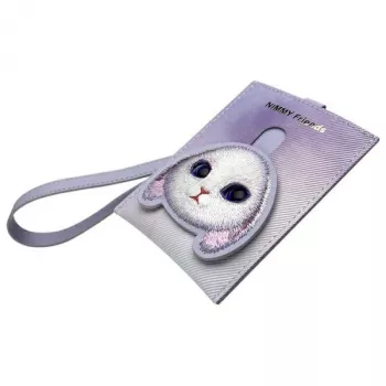 Nimmy Big Eyed Pet 2.0 Rabbit θήκη καρτών πορτοφόλι, μωβ