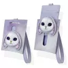 Nimmy Big Eyed Pet 2.0 Rabbit θήκη καρτών πορτοφόλι, μωβ