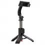 ACEFAST E42 selfie stick τρίποδο με αυτόματο τρίποδο και Bluetooth τηλεχειριστήριο, 63 cm, μαύρο