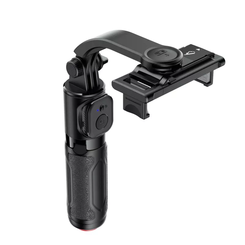 ACEFAST E42 selfie stick τρίποδο με αυτόματο τρίποδο και Bluetooth τηλεχειριστήριο, 63 cm, μαύρο