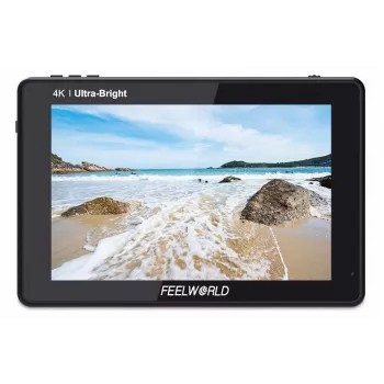 FEELWORLD LUT7 7 ιντσών 2200nit 1920x1200 Οθόνη αφής 4K HDMI On-Camera Field Monitor με 3D LUT, HDR, Waveform, Dual NP-F