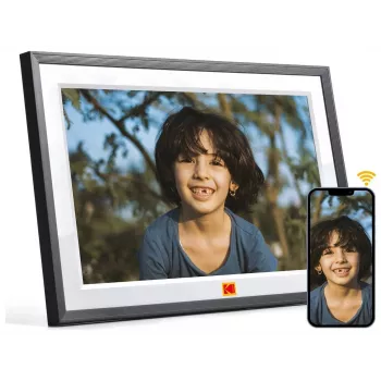 KODAK RCF-1018 10,1 ιντσών Wi-Fi Ψηφιακή κορνίζα με οθόνη αφής IPS, 16GB, Μαύρο