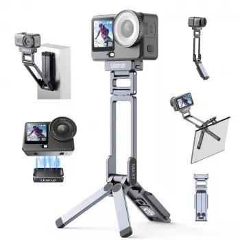 ULANZI MA37 Μαγνητικό μίνι τρίποδο λαβή για DJI Osmo Action 6 Nano Arca-Swiss Γκρι