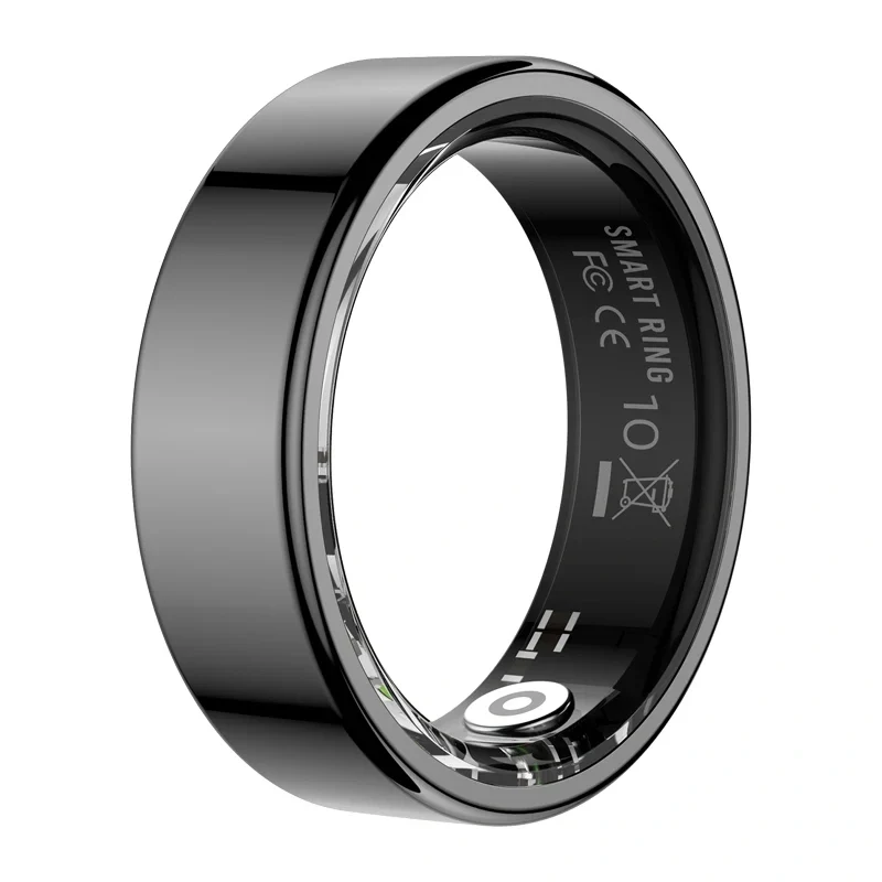 COLMI RING2 8 Smart Ring, μέγεθος 8, μαύρο – tracker φυσικής κατάστασης και υγείας