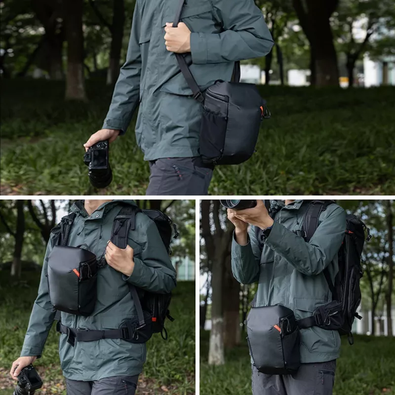 PGYTECH Τσάντα ώμου κάμερας Toploader για DSLR/Mirrorless, Μαύρο