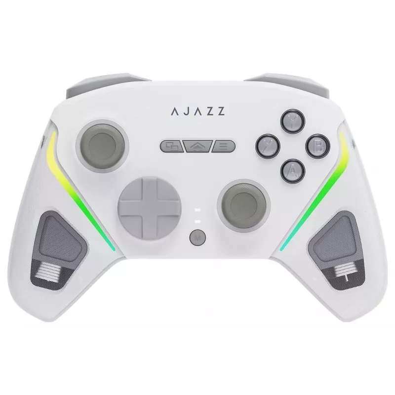 AJAZZ GP100S ασύρματο gamepad με σταθμό φόρτισης, λευκό