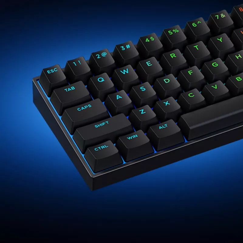 MCHOSE Ace 60 Pro gaming πληκτρολόγιο Hall-Effect Magnetic, TTC Uranus Magnetic Switch-SE, μαύρο (Ace60-5A)