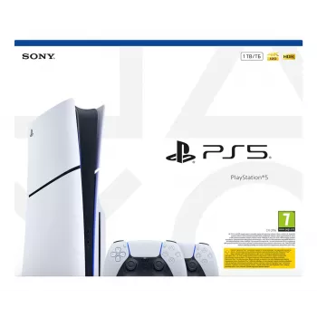 Sony PlayStation 5 Slim Disc Edition 1TB κονσόλα - Λευκό & Μαύρο