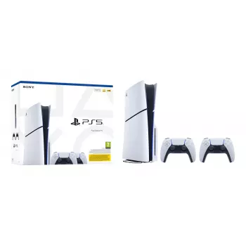 Sony PlayStation 5 Slim Disc Edition 1TB κονσόλα - Λευκό & Μαύρο