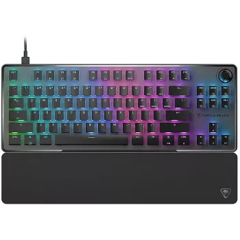 Turtle Beach Vulcan II TKL Pro μηχανικό gaming πληκτρολόγιο, μαύρο, γραμμικοί διακόπτες, US-Layout