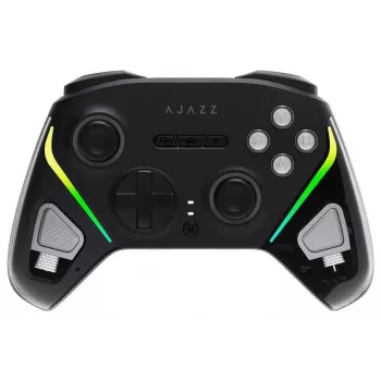 AJAZZ GP100-B Ασύρματος RGB Controller για Switch/PC/iOS/Android - Μαύρο