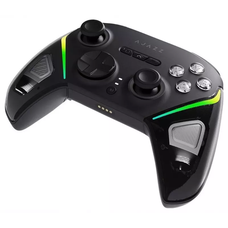 AJAZZ GP100-B Ασύρματος RGB Controller για Switch/PC/iOS/Android - Μαύρο