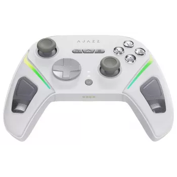 AJAZZ GP100-W Tri-Mode Wireless RGB Gamepad για Switch, PC, iOS & Android – Λευκό