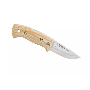 Helle Berget Knife, μπεζ Canvas Micarta, 12C27