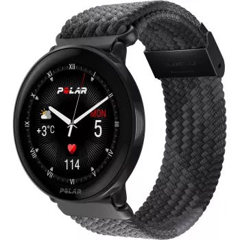 Polar Ignite 3 S-L, μαύρο/μαύρο πλεκτό (900111828)