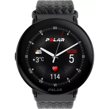 Polar Ignite 3 S-L, μαύρο/μαύρο πλεκτό (900111828)