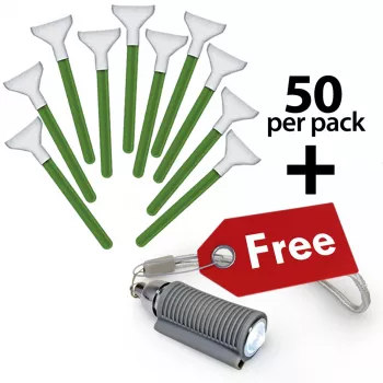 Visible Dust MXD100 Green 1.0x Vswabs Bulk 50 τεμ.