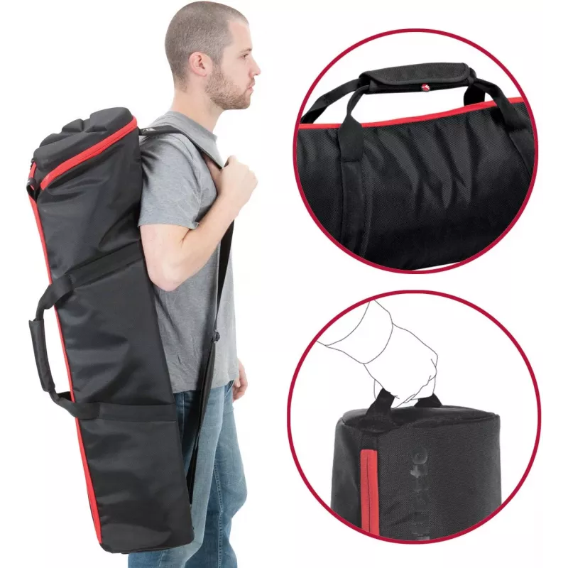 Manfrotto MB MBAG90PN Επενδεδυμένη τσάντα τριπόδου 90cm, Μαύρο