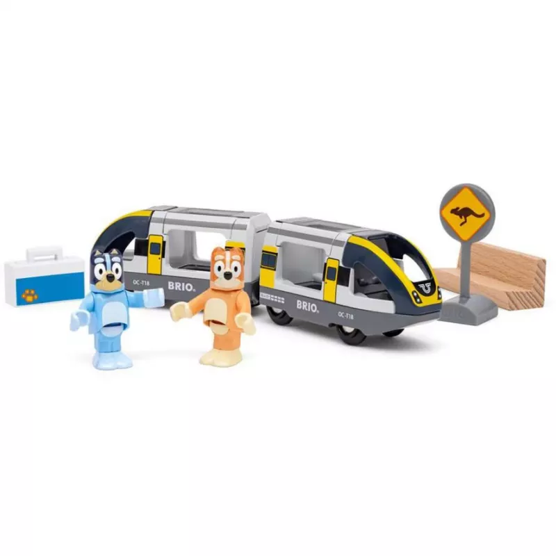 RAVENSBURGER World - Bluey ταξιδιωτικό σετ παιχνιδιού τρένου