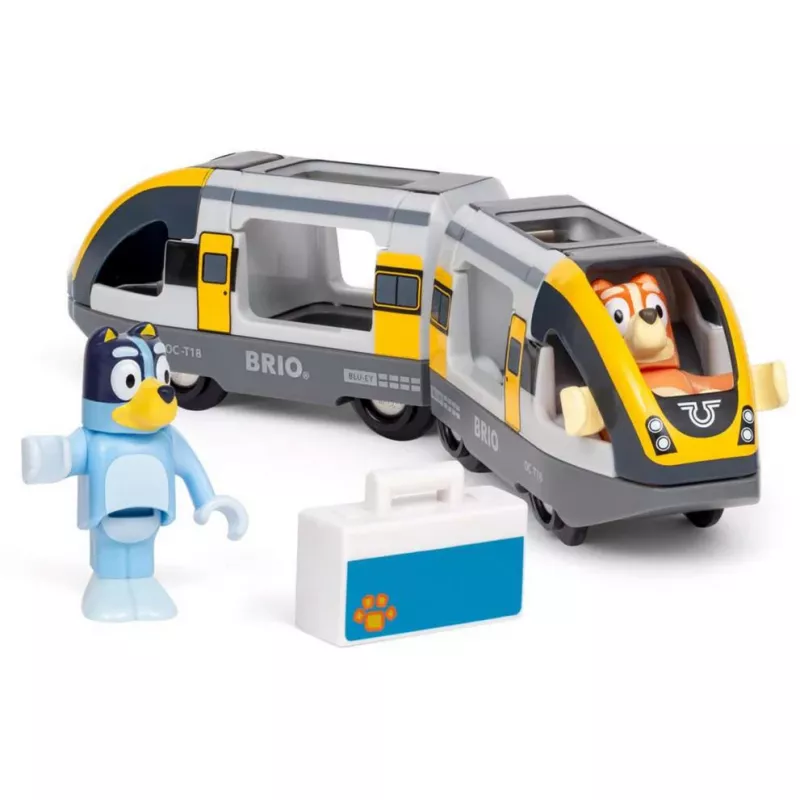 RAVENSBURGER World - Bluey ταξιδιωτικό σετ παιχνιδιού τρένου