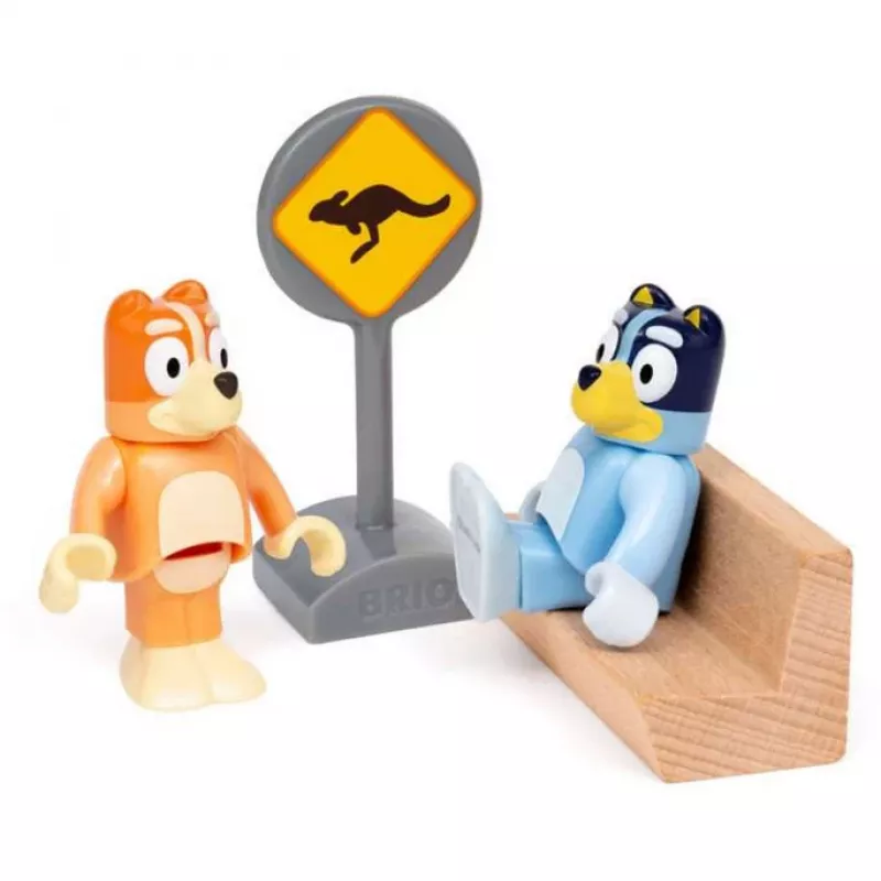 RAVENSBURGER World - Bluey ταξιδιωτικό σετ παιχνιδιού τρένου