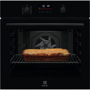 Electrolux LOF6P16Z Εντοιχιζόμενος ηλεκτρικός φούρνος, 71 L, αυτοκαθαρισμός πυρόλυσης, SoftClosing, μαύρος