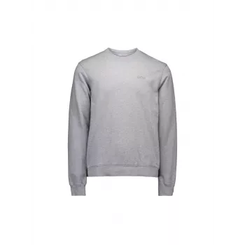 POC Crew φούτερ Uranium Black - unisex βιολογικό βαμβάκι, κανονική εφαρμογή