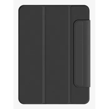 Pomologic BookCover θήκη για iPad Pro 11 (2024) M4 – μαύρο folio με βάση, λειτουργία ύπνου/αφύπνισης, υποστήριξη Apple Pencil