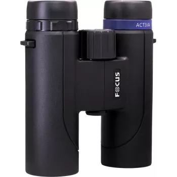 Focus KHB5-10X32 10x32 κιάλια roof prism - αδιάβροχα, αντιθαμβωτικά, BaK-4, πολλαπλών επιστρώσεων, με λαστιχένια επένδυση, μαύρα