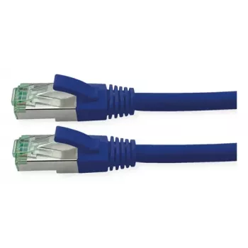 ROLINE RM Cat.6A S/FTP (PiMF) Patch Καλώδιο, TPE, Μπλε, 5 m - RJ45 Snagless, 10GbE, LSZH
