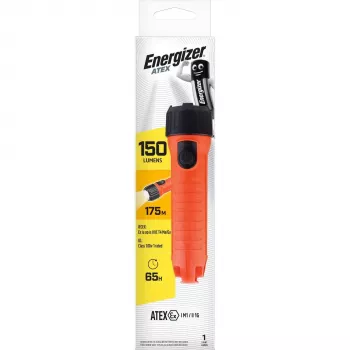 Energizer Mine Safety ATEX 2D Φακός - Ασφαλής LED, 150 Lumen, Κίτρινο