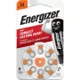 Μπαταρίες ακουστικών βαρηκοΐας Energizer ψευδαργύρου-αέρα, μέγεθος 13 (AZ13DP8 TL8)