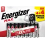 Energizer Max AA Αλκαλικές μπαταρίες, 1,5 V, συσκευασία 8 τεμ. (4+4)