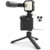 DigiPower DPS-VLG4 Σετ Λαβής Vlogging με Φως LED και Μικρόφωνο