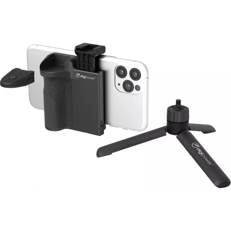 DigiPower DPS-VLG4 Σετ Λαβής Vlogging με Φως LED και Μικρόφωνο