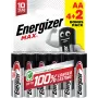 Energizer Max AA αλκαλικές μπαταρίες, 1,5 V, συσκευασία 6 τεμ. (4+2)