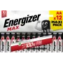 Energizer Max AA αλκαλικές μπαταρίες, 1,5 V, συσκευασία 12 τεμ.
