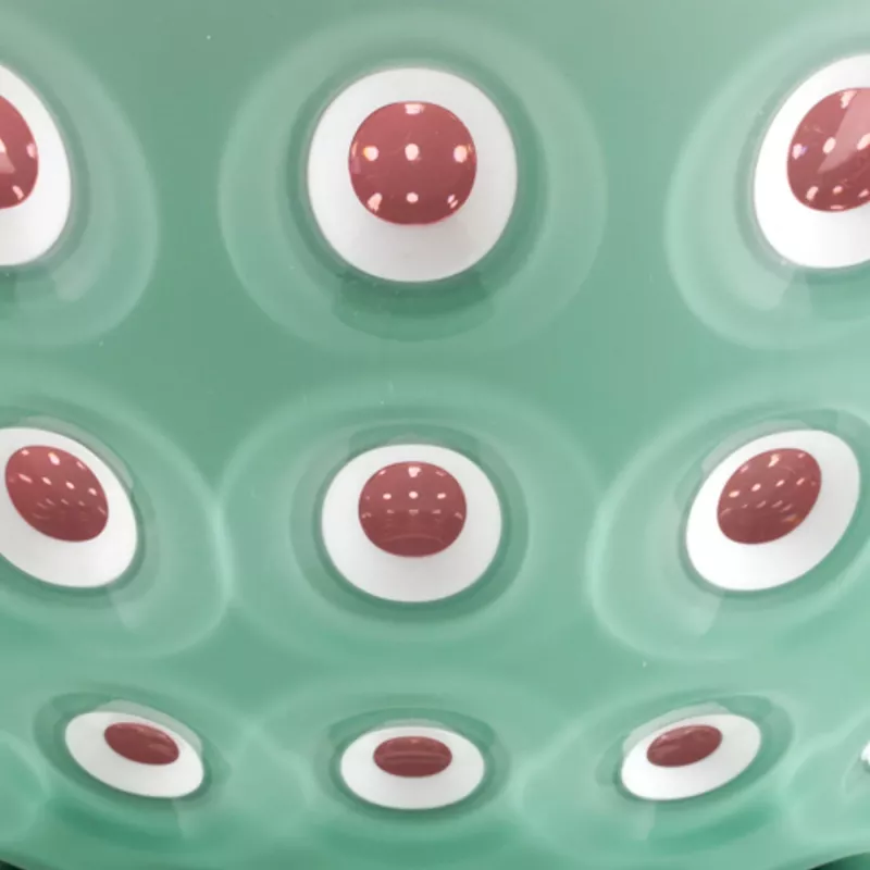 Guzzini Le Murrine Σετ 2 μπολ 12 cm Matcha-Πράσινο/Λευκό/Mauve