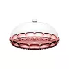 Guzzini Vanity Βάση τούρτας με καπάκι, Mauve
