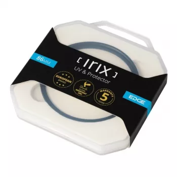 Irix Edge UV Protector SR 55mm υπερ ανθεκτικό οπτικό φίλτρο γυαλιού με επίστρωση 16 στρώσεων, λεπτό ανοδιωμένο πλαίσιο αλουμινίου, >99,5% διαπερατότητα φωτός