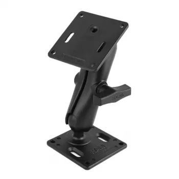 RAM MOUNTS RAM-102U-2461 Προσαρμογέας διπλής πλάκας VESA-75x75-mm για βάσεις σφαίρας 1,5 ιντσών
